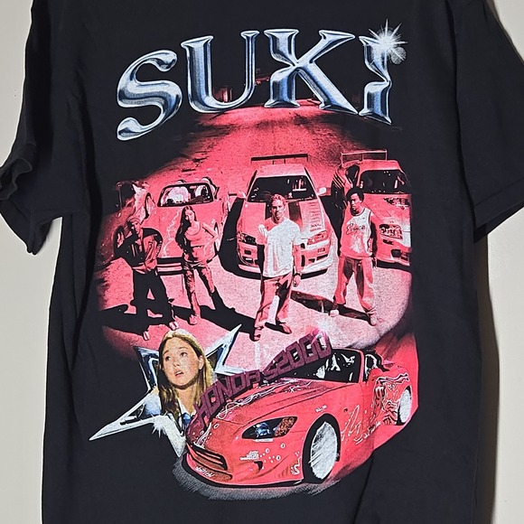 2 Fast 2 Furious Pink Suki T Shirt Double Sided Size Large S2000 Single Stitch - Picture 7 of 7